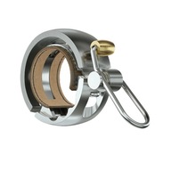 Zvonček na bicykel Knog Oi Luxe Small - silver
