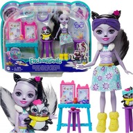 ENCHANTIMALS BÁBIKA SAGE TOALETNÝ STOLÍK SKUNK STYLINGOVÝ SET MATTEL