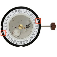 Mechanizmus Ronda 515-6H 3-pin s kalendárom