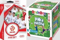 Fan Set Polska + BrainBox Piłka nożna