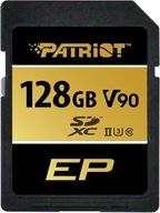 Patriot 128GB SDXC V90 UHS-II U3 C10 300/260MB/s