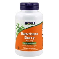 NOW FOODS Hawthorn Berry - Hloh dvojkrížový 540 mg (100 kaps.)