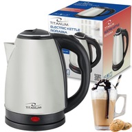 Elektromos vízforraló Esperanza Titanum Roraima 1800 W 1,8 l ezüst/szürke