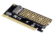 Prídavná karta DIGITUS M.2 NVMe SSD PCI Express 3.0 x16