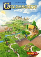 Carcassonne: gra planszowa + dodatki: rzeka i opat. Najnowsze wydanie C3