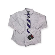 Chlapčenská košeľa s kravatou na dlhý rukáv VAN HEUSEN XXS 4/5 rokov