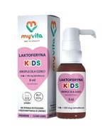 Laktoferín KIDS kvapky pre deti 8ml Podporuje imunitu