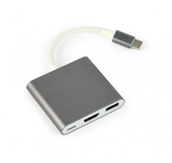 Multi-adapter USB-C 3w1 Gembird A-CM-HDMIF-02