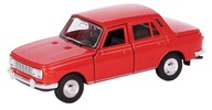 KOVOVÉ AUTO WELLY 1:32 WARTBURG 353 ČERVENÉ