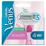Gillette Venus Smooth Sensitive Ostrza Wymienne Do Maszynki Do Golenia 4 Sz