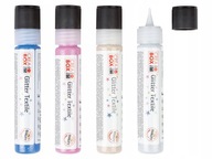 Marabu CREABOX textilfesték 25ml CSILLÁMOS 4 db (3/E-718)