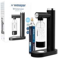 Wessper S1 Sodamaker - saturator do wody gazowanej + nabój + butelka 0,8l