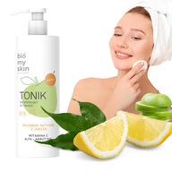 TONIK DO TWARZY ROZJAŚNIAJĄCY WITAMINA C ALFA ARBUTYNA Bio My Skin 300 ml