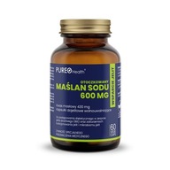 Pureo Health Maślan Sodu 600 mg, 60 kapsułek