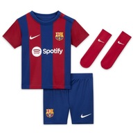 75-80 cm Komplet piłkarski Nike FC Barcelona 2023/24 Home Little Kids DX281