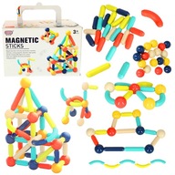 Magnetické kocky pre deti vzdelávacia hračka vývojová konštrukcia