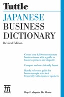 Japanese Business Dictionary Revised Edition De