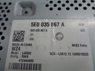 SKODA OCTAVIA III 5E0 RADIO DISPLAY 5E0035867A