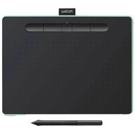 TABLET GRAFICZNY WACOM INTUOS M BLUETOOTH PISTACJOWY 2540 LPI +PROGRAMY