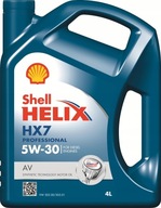 Shell olaj Helix HX7 Professional AV 5W30 4L DIESEL