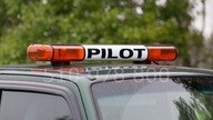 Pilot, belka ostrzegawcza 120 cm kogut R65