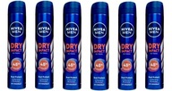 Nivea MEN antyperspirant spray DRY IMPACT 48h - 6x200 ml
