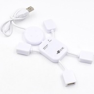 4-Port USB to USB 2.0 Ultra-Mini Hub Adapter USB