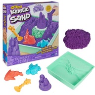 KINETICKÝ PIESOK SET ZÁMOK S FORMIČKAMI A PODNOSOM KINETIC SAND