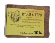 ALEPPO ORYG. SYRYJSKIE MYDŁO OLIWKOWO LAUROWE 40%