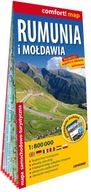 Rumunia i Mołdawia. Laminowana mapa samochodowo-turystyczna, 1:800 000