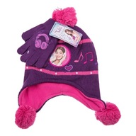 Disney Violetta set dievčenská zimná čiapka rukavice 52/54 cm