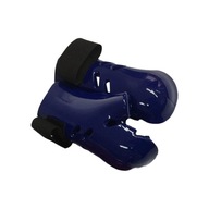 Boxerské rukavice pre začiatočníkov Špongia na cvičenie kickboxerské boxovacie vrece Modré M