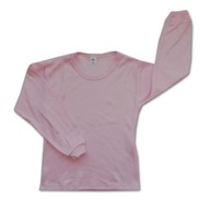 Výpredaj - Tričko dlhý rukáv 116 cm Ružová