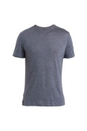 Férfi merino póló ICEBREAKER COOL-LITE SPHERE III SS TEE NAVY HTHR
