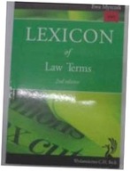 Lexicon of Law Terms - Ewa Myrczek