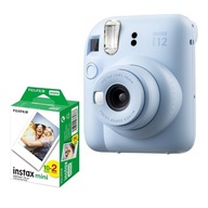 Fotoaparát FujiFilm Instax Mini 12 pastelovo modrá + náplň FUJIFILM Instax