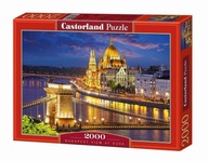 PUZZLE 2000 BUDAPESZT O ZMIERZCHU CASTOR