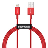 BASEUS SUPERIOR KABEL USB - LIGHTNING 2,4 A 1 M CZERWONY (CALYS-A09)