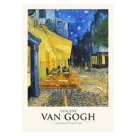 Plakat 50x70 Van Gogh Café Terrace at Night 1888