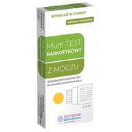 Test narkotykowy Multi, do wykrywania narkotyków w