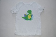 t-shirt koszulka lupilu 98/104 dinozaur