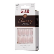 Plastové nechty Kiss Classy Nails KCS02C 28 ks