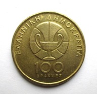 100 Drachm 1998 r. Grecja Ateny 2008