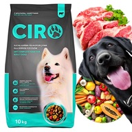 Karma Sucha dla Psa z wolowina 10 kg 30% mięsa Ciro Wszystkie Rasy Adult