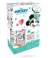 Zestaw 2 szklanki 280ml +butelka 0,45L dzieci z myszką Mickey Minnnie Mouse