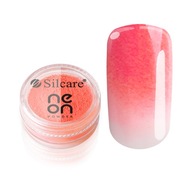Silcare Peľ na nechty Neon Powder Salmon Pink 3 g