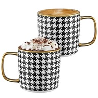 2x PORCELÁN BÖGRÉK 350 ML TEA KÁVÉ SZETT BÖGRE SZETT