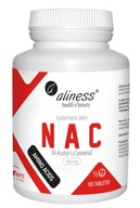 Aliness NAC N-Acetylocysteina L-CYSTEINA 190mg 100 tab. Płodność PCOS