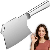 FŐNÖK KÉS ÉLES BÁRD JAPAN FEJSZE 28CM ROZSDAMENTES ACÉL