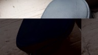 A5 8T rest seat front left leather black